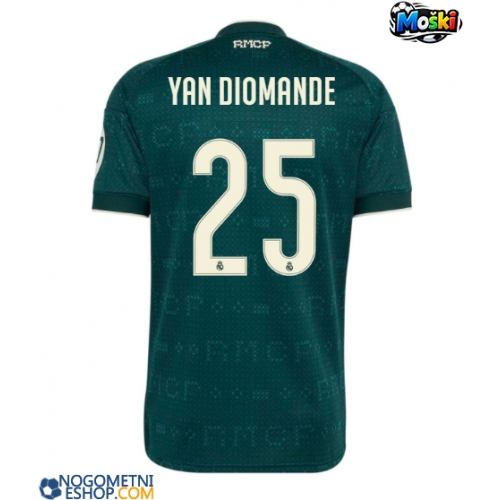 Moški Nogometni dresi Real Madrid Yan Diomande #25 Gostujoči 2026-27 Kratek Rokav